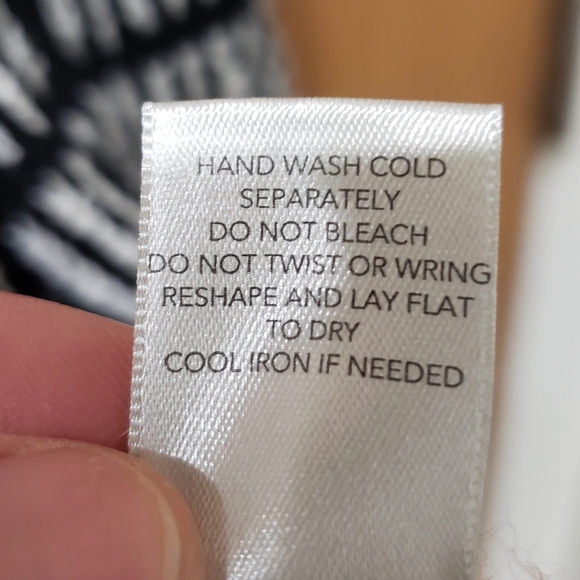 christopher & banks, open front fringe black & white cardigan sweater, XL - Picture 11 of 16